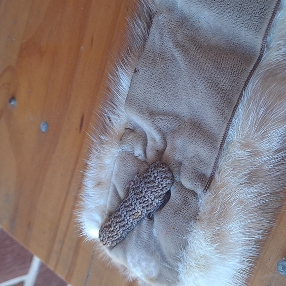 MINK SCARF COLLAR - Picture 6 of 8